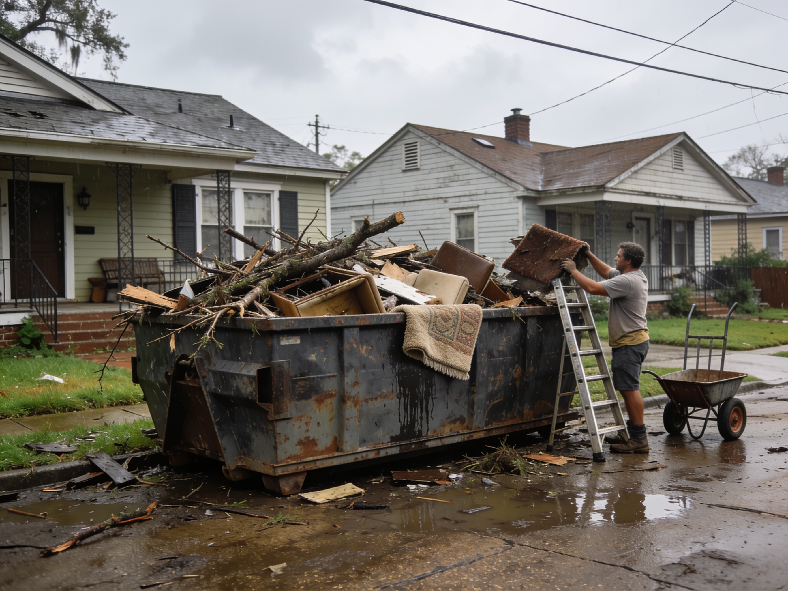 Hurricane Season Debris Cleanup: Dumpster Rental Tips for New Orleans Homes