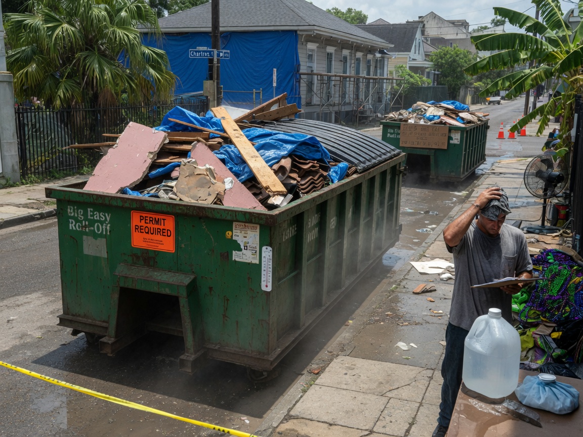 What Affects Dumpster Rental Costs During New Orleans Summer Projects